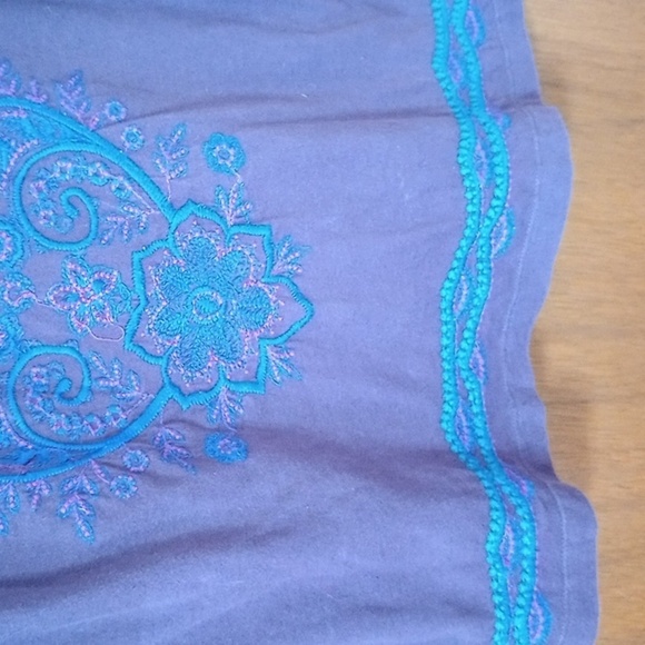 JWLA Johnny Was 3/4 Sleeve V Neck size M - Picture 2 of 6